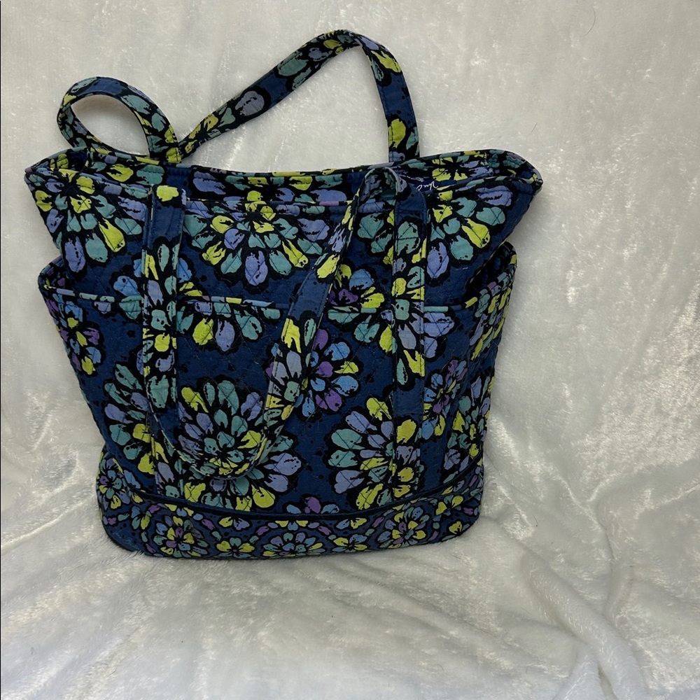 Vera Bradley Blue Floral Tote